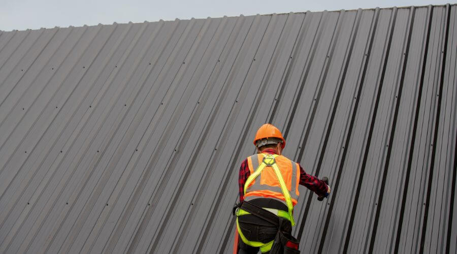 Professional metal roof installation services in Racine, MO